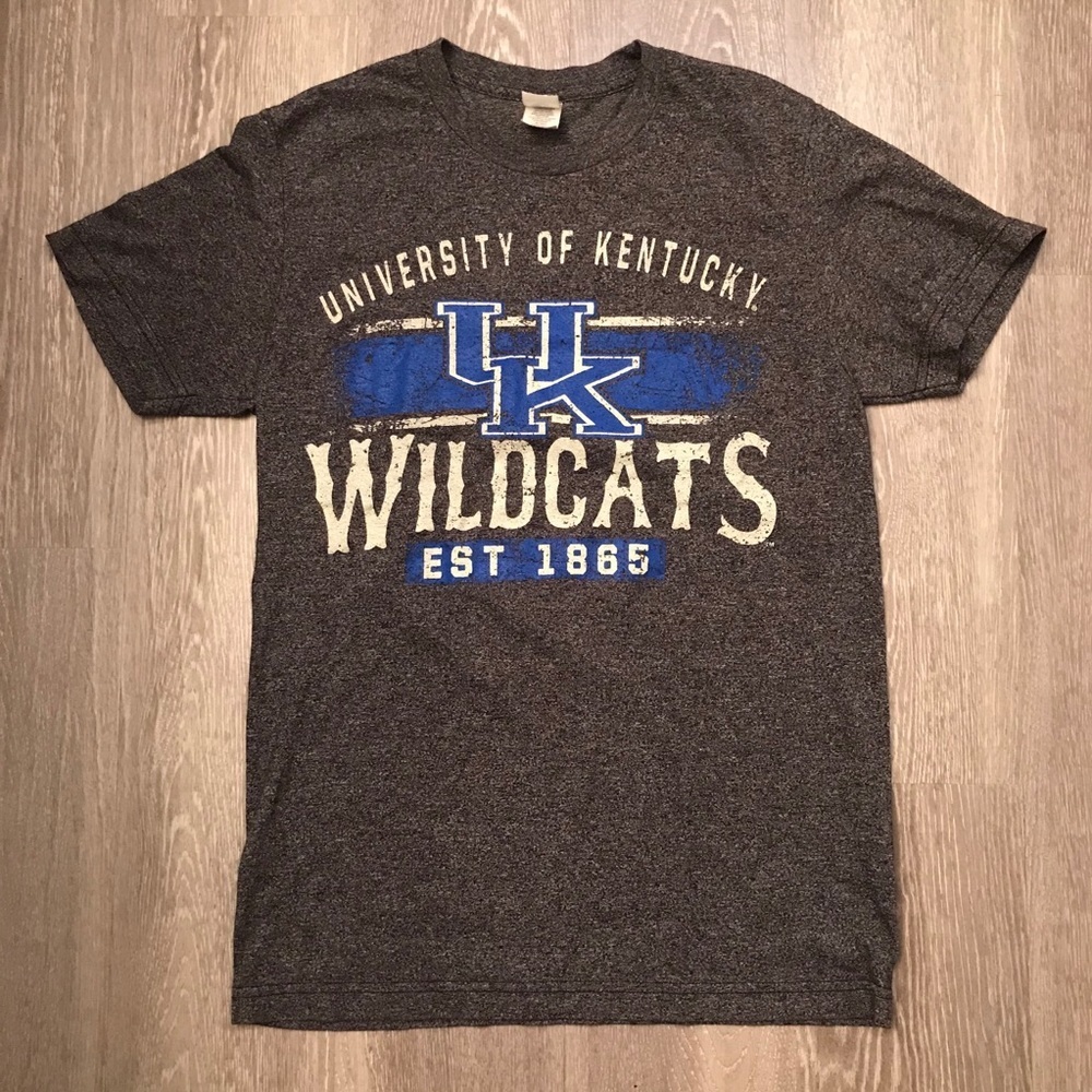 Kentucky Wildcats Est 1865 Tee Men’s Size Small - Picture 1 of 4